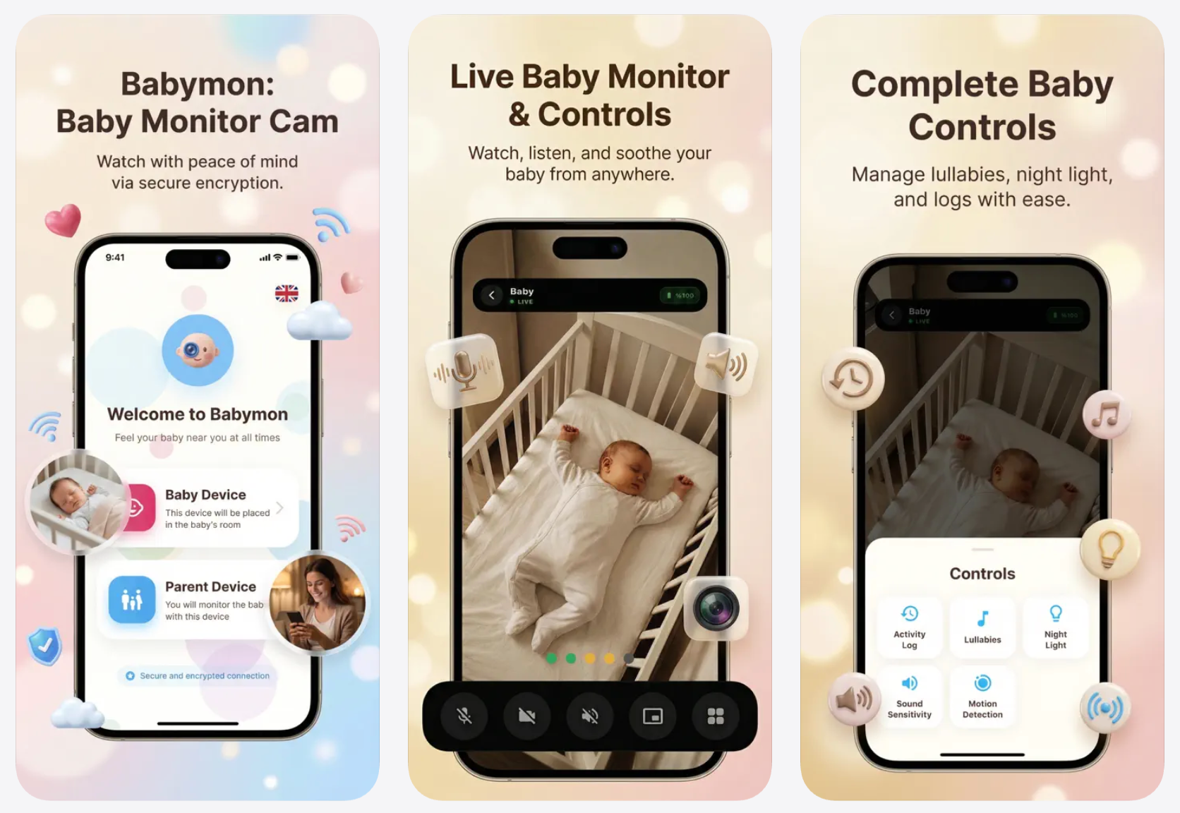Baby Monitor Cam: Babymon